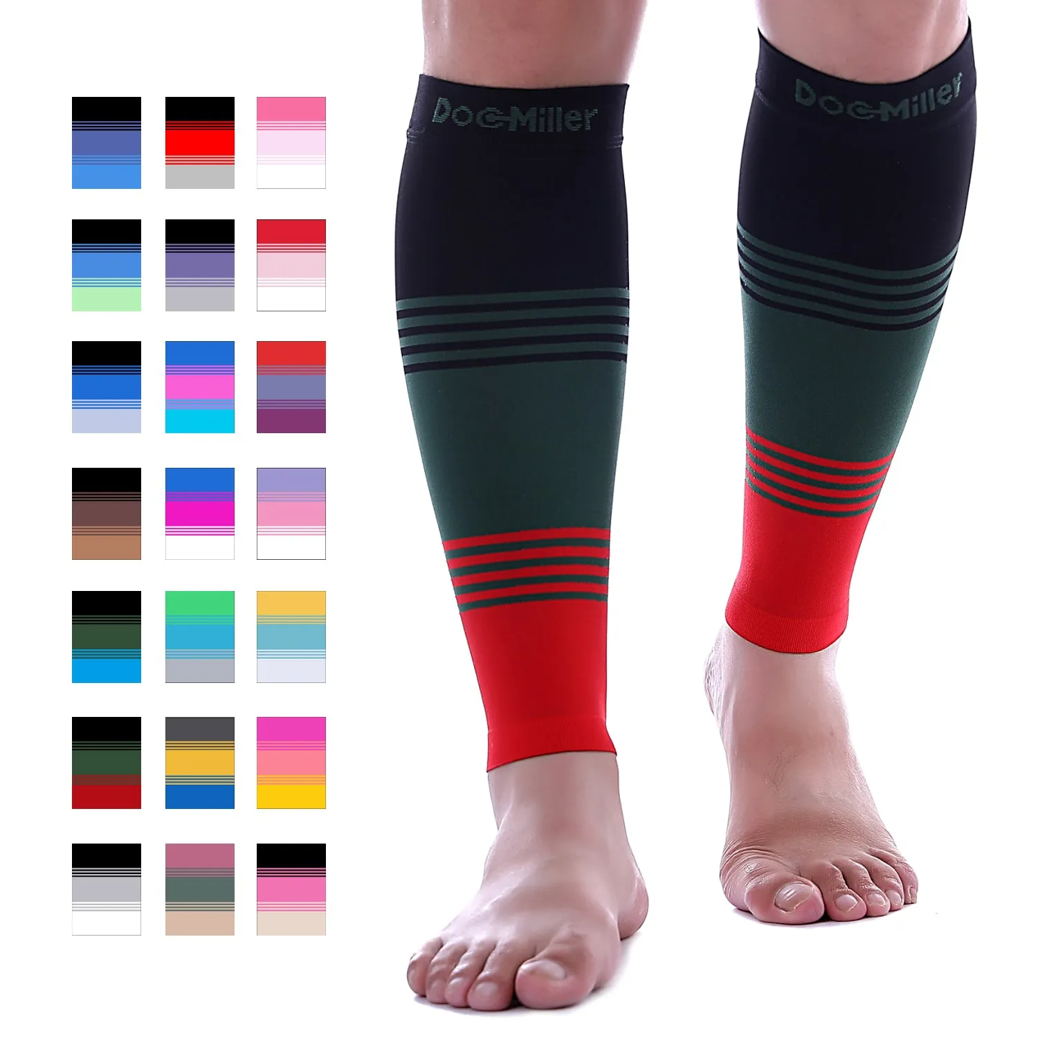 Premium Calf Compression Sleeve 20-30 mmHg 3 Colors (1)