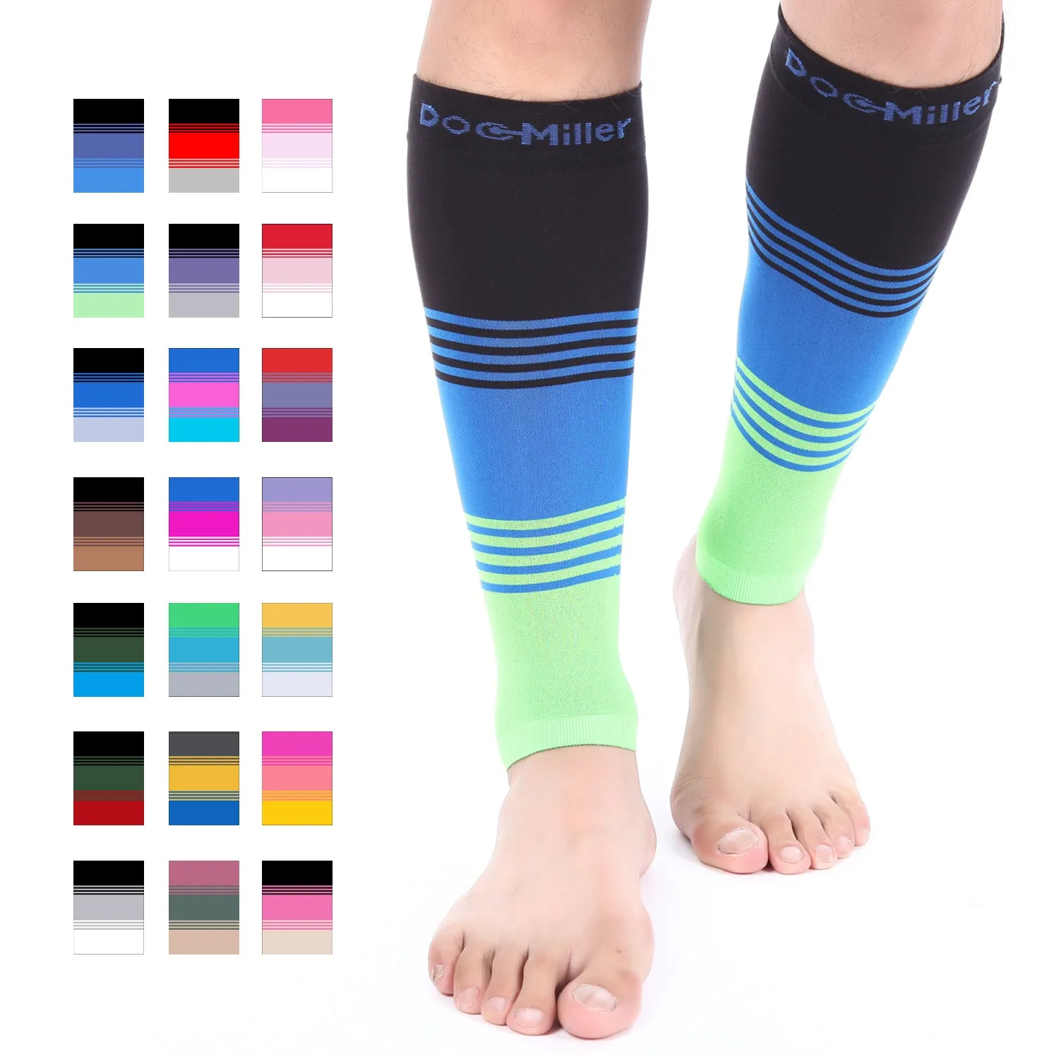 Premium Calf Compression Sleeve 20-30 mmHg 3 Colors (1)