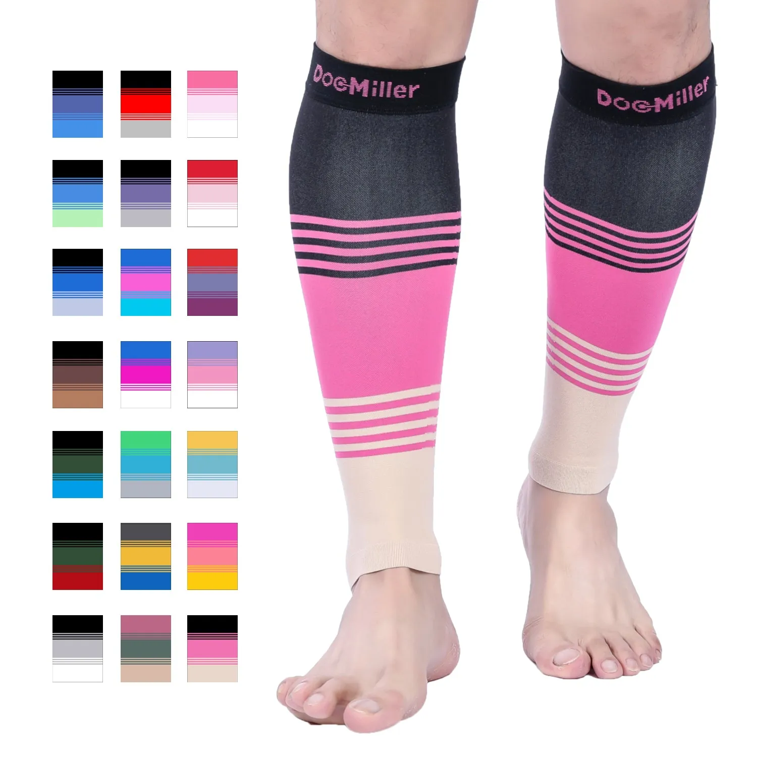 Premium Calf Compression Sleeve 20-30 mmHg 3 Colors (1)