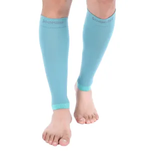 Premium Calf Compression Sleeve 20-30 mmHg TEAL by Doc Miller