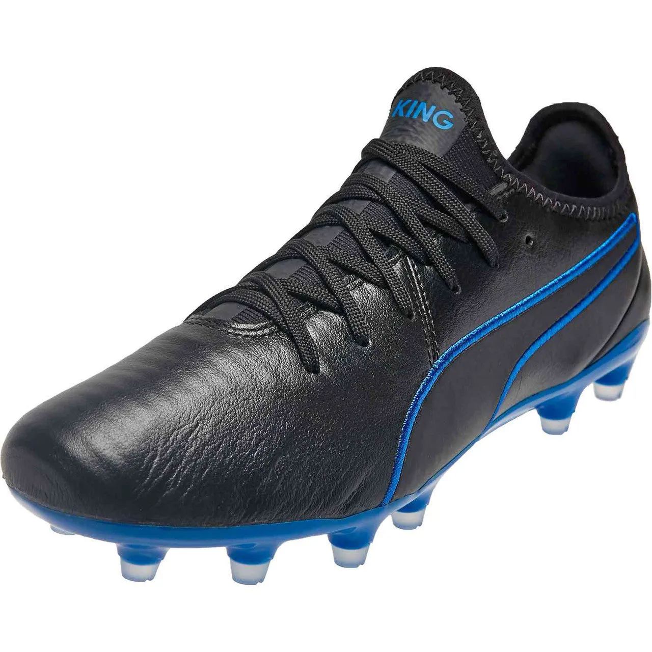 Puma King Pro FG - Puma Black/Royal Blue