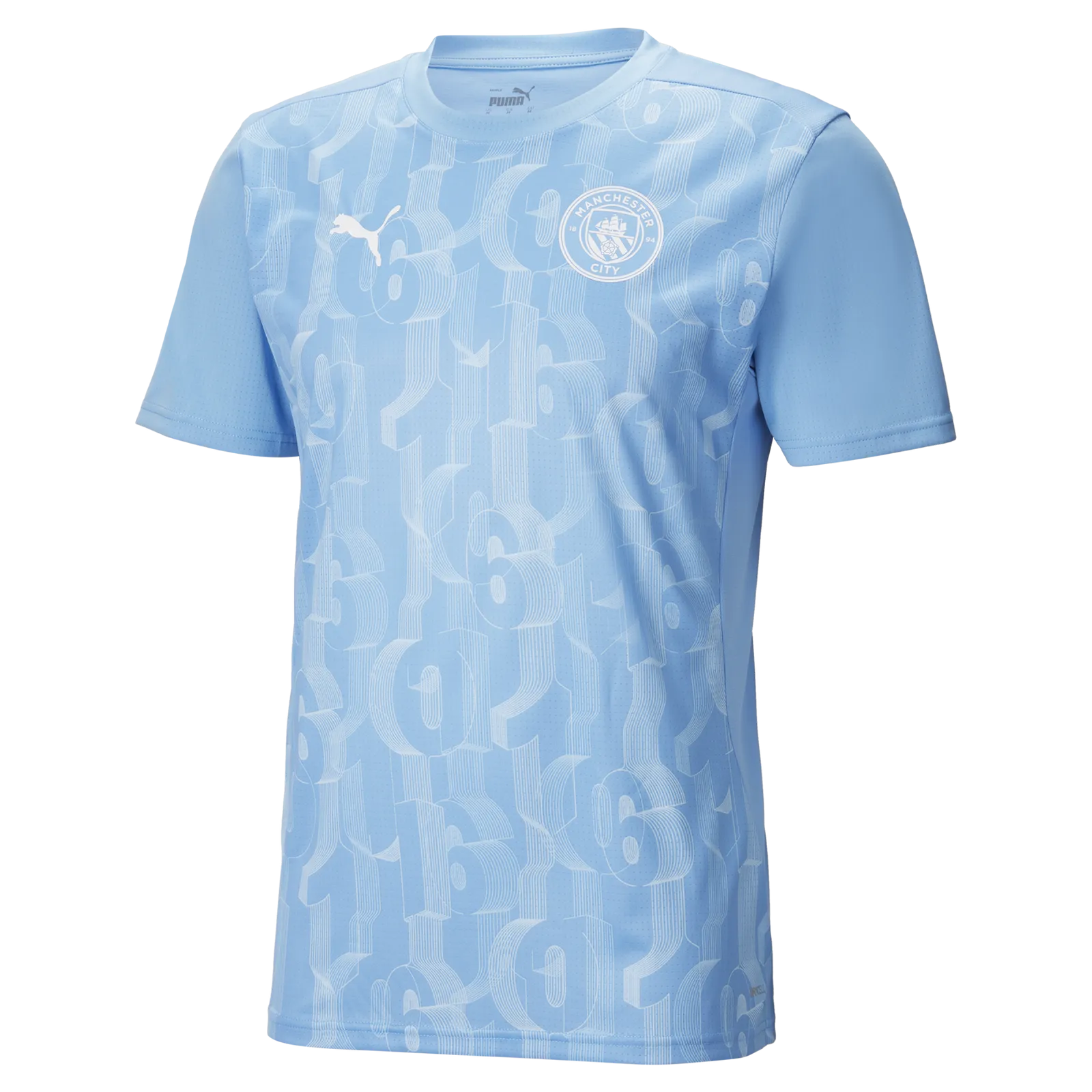 Puma Manchester City Mens Prematch SS Jersey