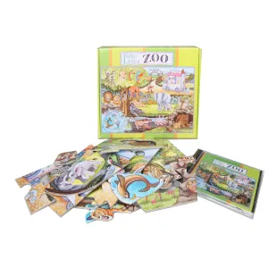 Puzzle Look n Listen Zoo CD 17pc