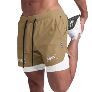 Qreatrz Sports Shorts Men's Two-Piece Basketball