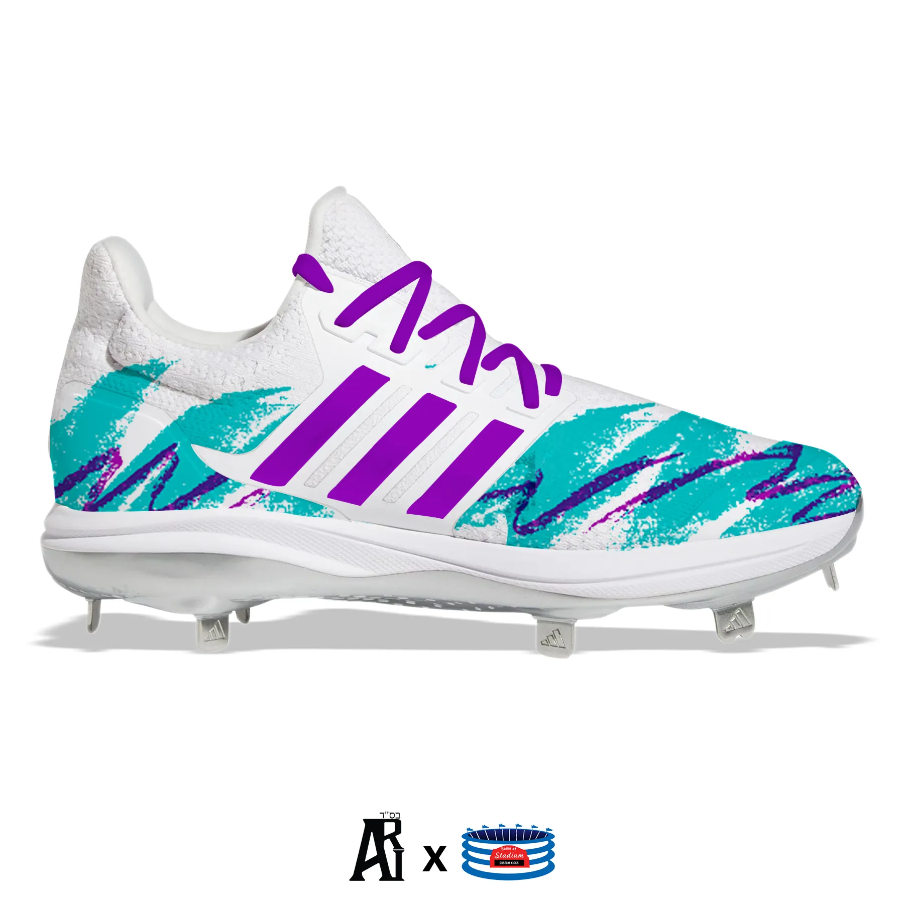 "Paper Cup" Adidas Ultraboost DNA 5.0 Cleats by Stadium Custom Kicks