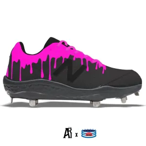 "Pink Drip" New Balance 3000v5 Cleats