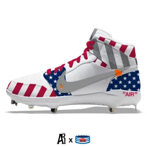 "USA OW" Jordan 1 Retro Cleats