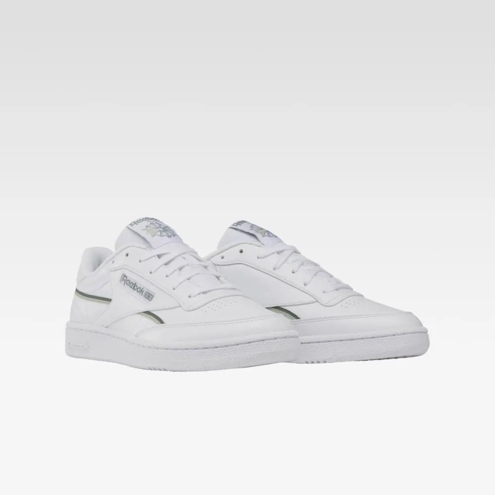 Reebok Footwear Men Club C 85 Vegan Shoes WHITE/VINGRE/TREGRE