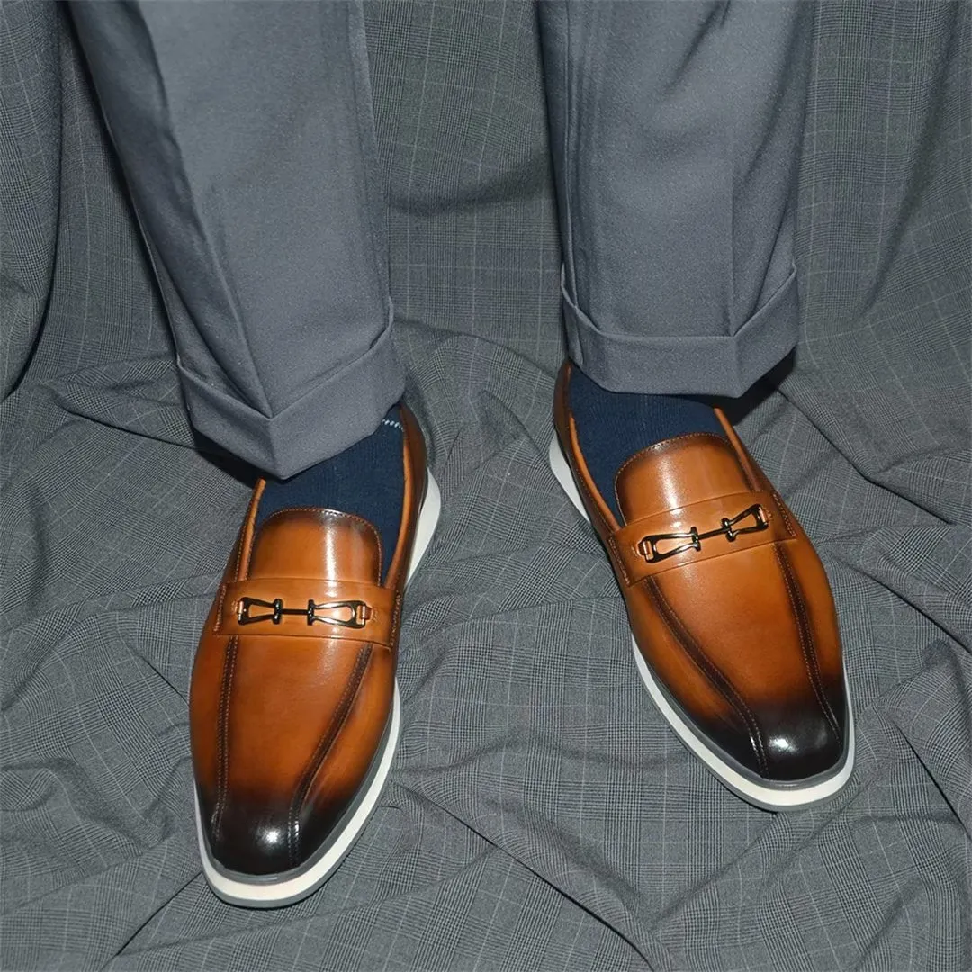 Refined Comfort Slip-On Dress Shoes