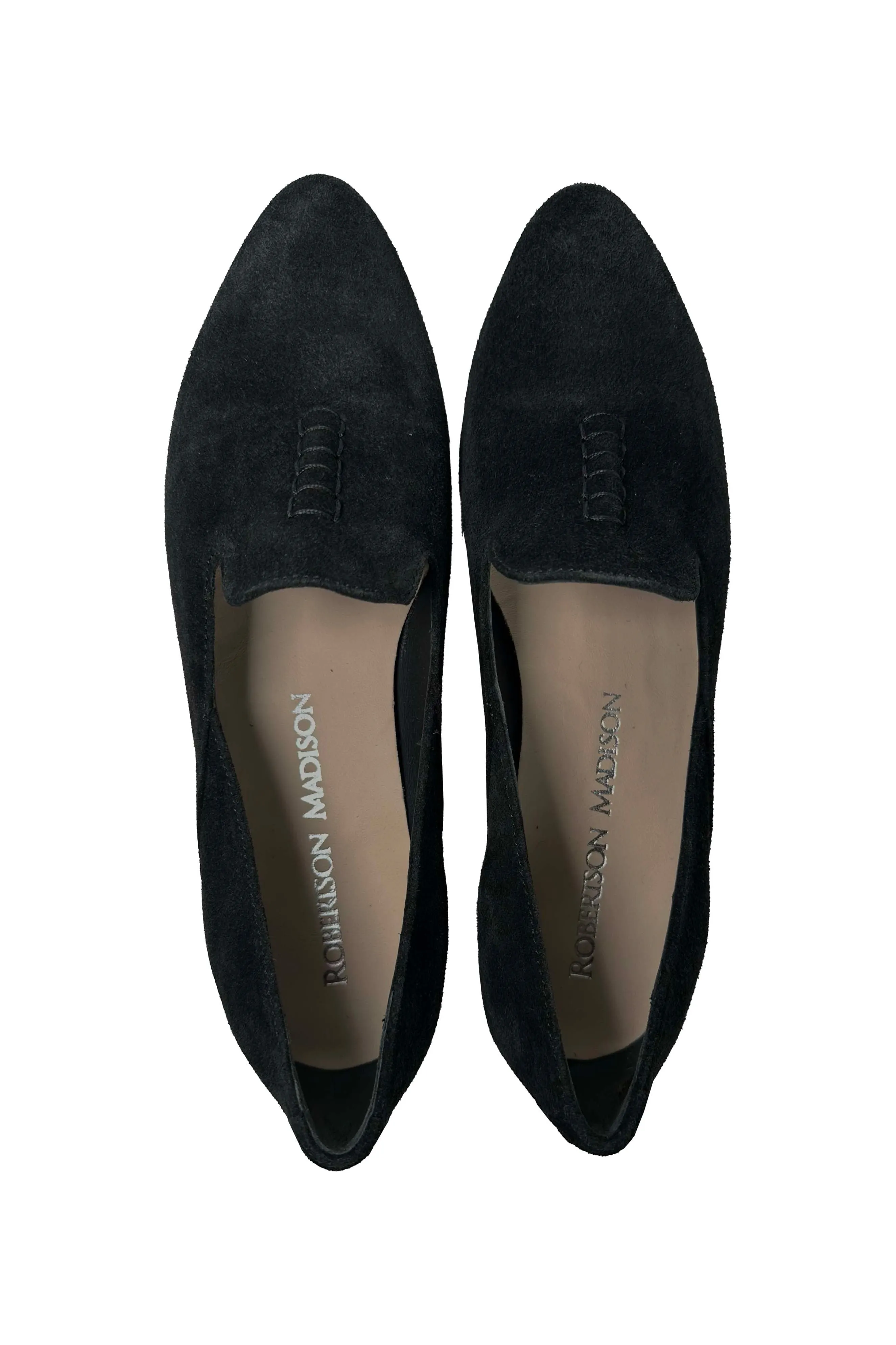 Robertson Madison Geneva Suede Loafer 47.300.065 | Silk Nero