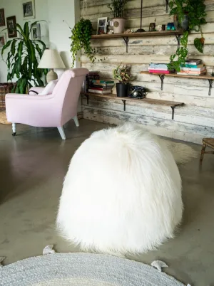 Sheepskin Yoga / Exercise Ball Cover