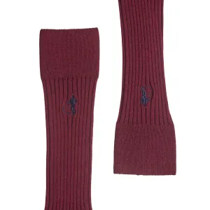 Simply Sartorial Socks - Rich Burgundy