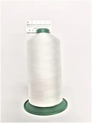 Size #20 | Tex 135 Nylon Thread ONYX | Ultra-strong sewing thread for heavy-duty seams; Safety Belts; Aircrafts Applications Col. 2000 White