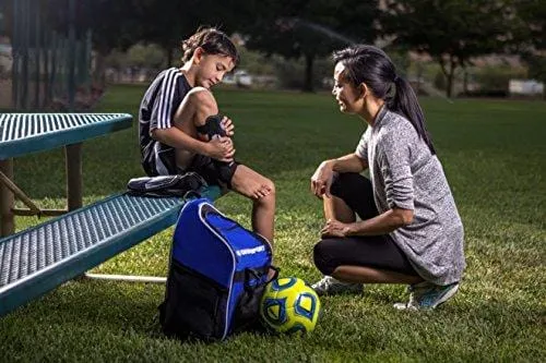 Soccer Backpack - Basketball Backpack - Youth Kids Ages 6 and Up - with Ball Compartment - All Sports Bag Gym Tote Soccer Futbol Basketball Football Volleyball