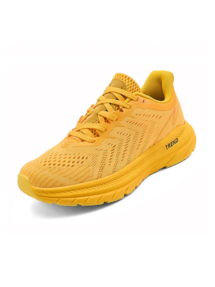 Solid Color Quality Mesh Breathable Men'S Sports Casual Shoes