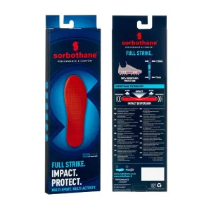 Sorbothane Full Strike Insoles Size 7