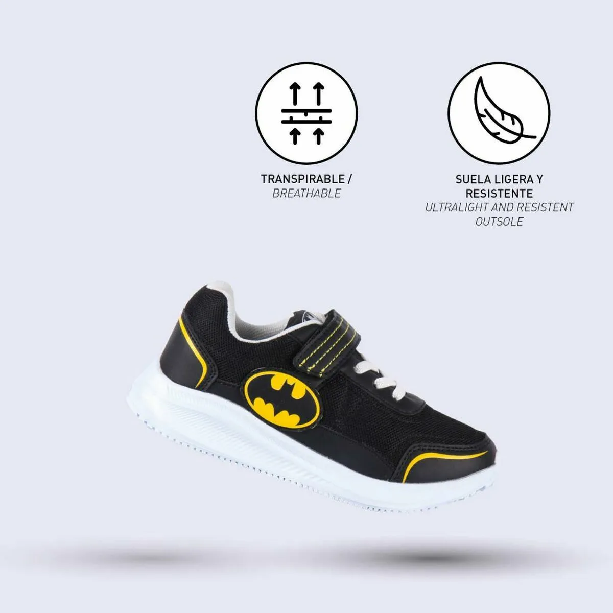 Sports Shoes for Kids Batman Black choose your size