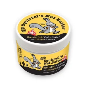 Squirrel’s Nut Butter Born to Rub Pain Relief Tub 57ml