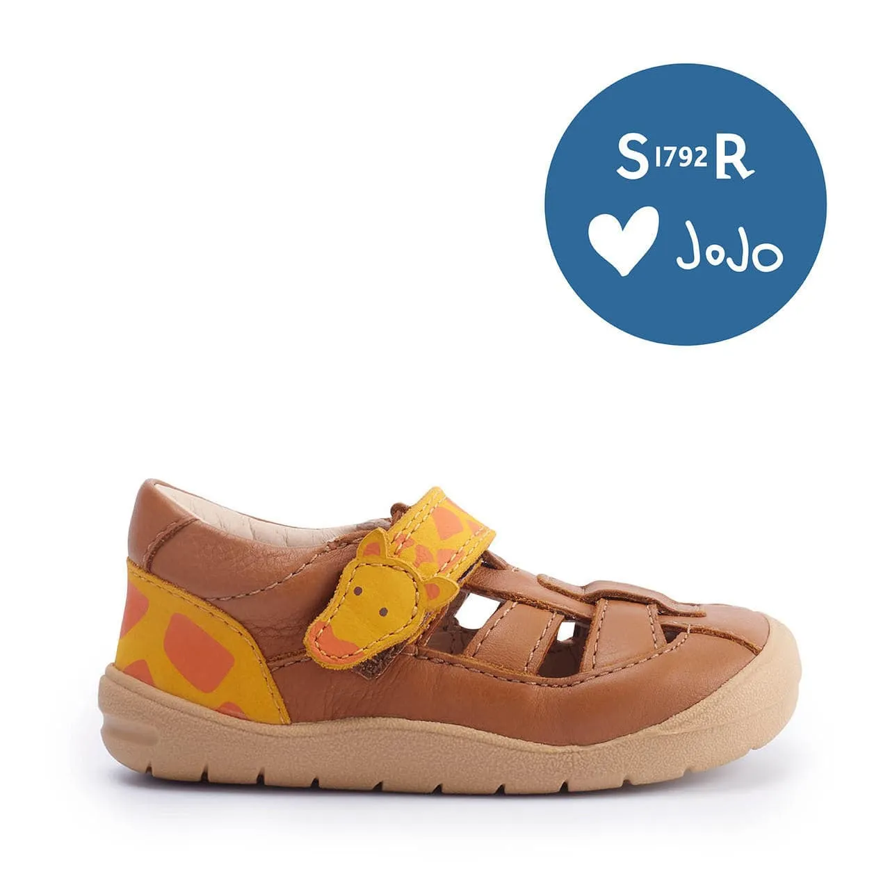 StartRite Bestie 0812_0 Boys Tan Leather Touch Fastening Sandals