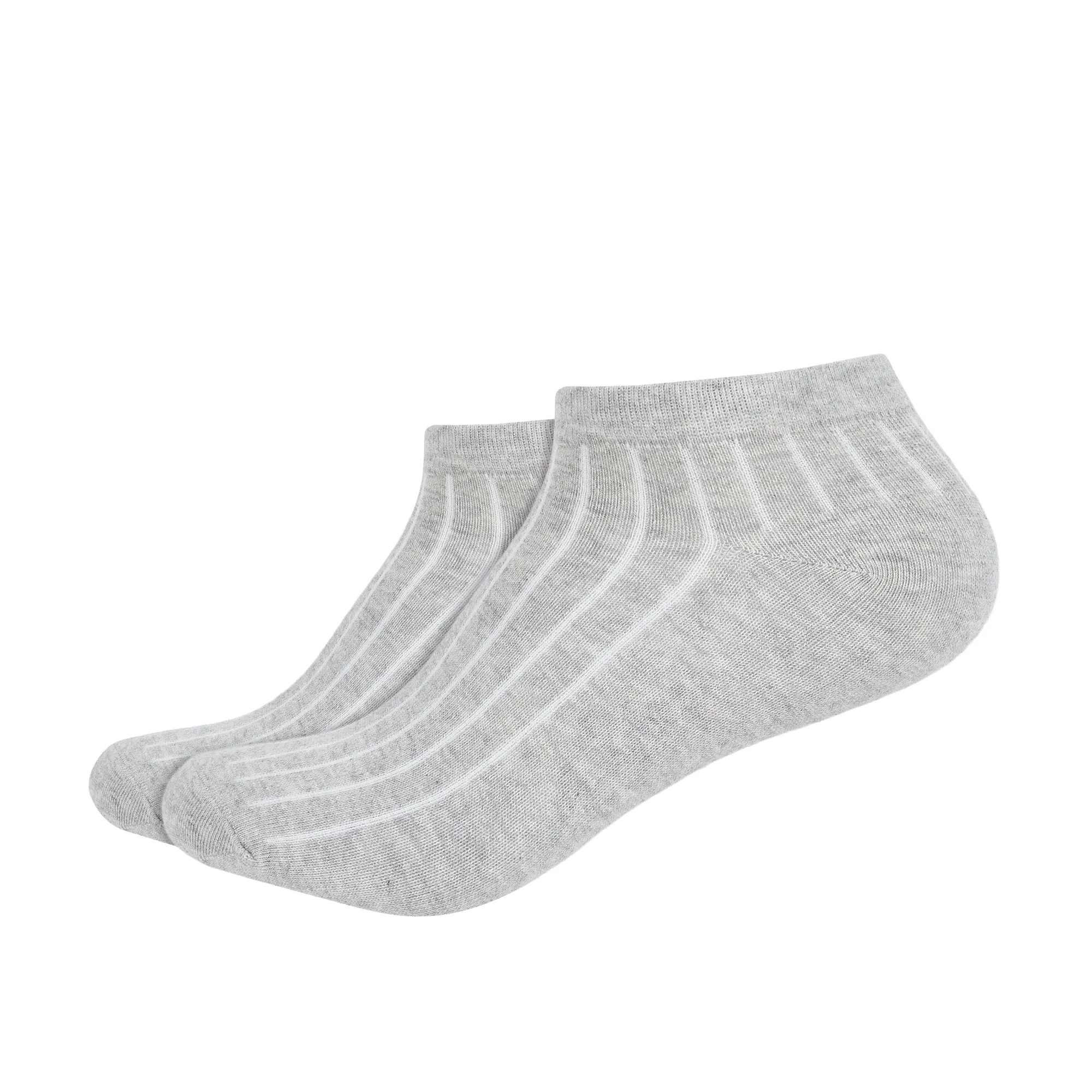 Striped Ankle Length Cotton Socks