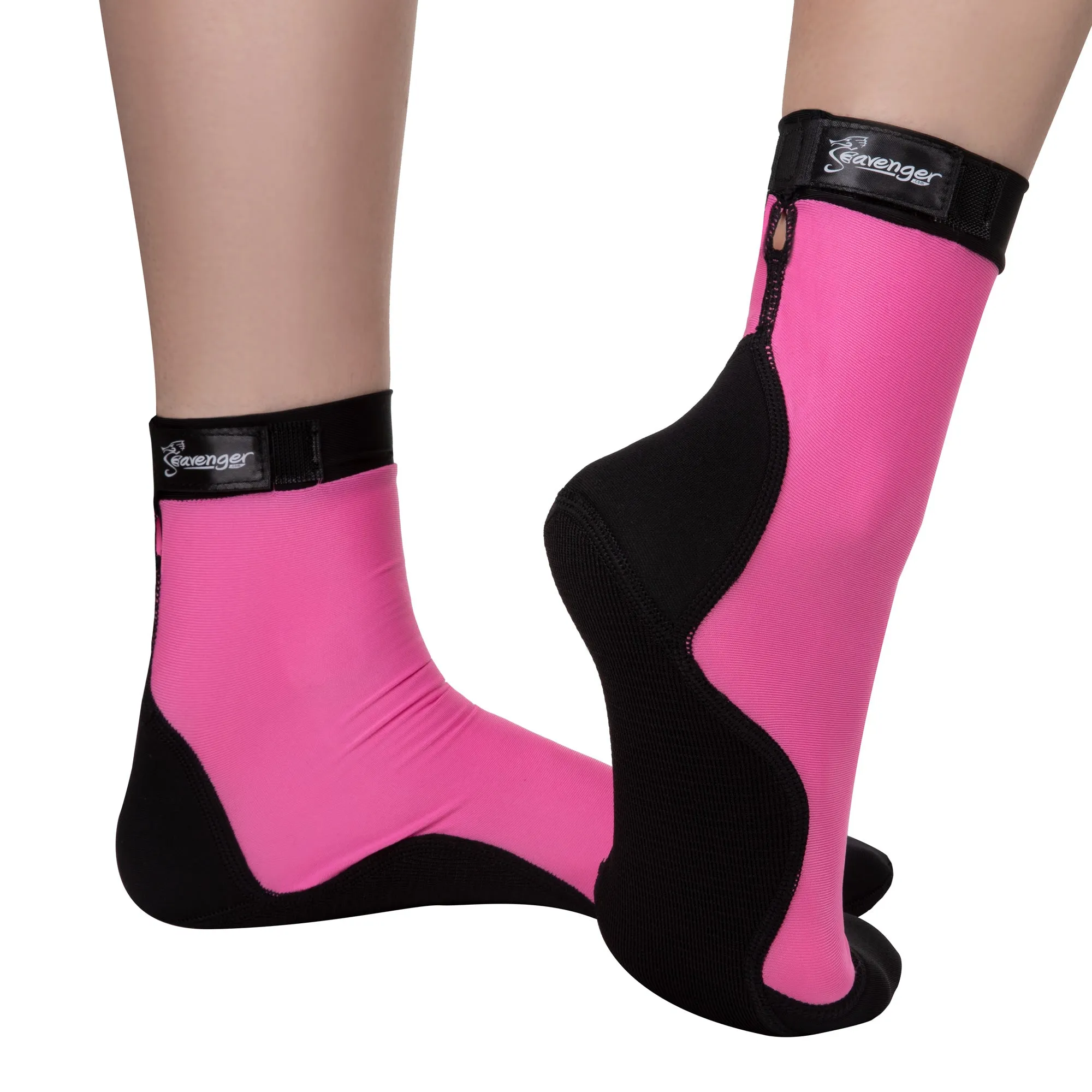 Tall SeaSnug Beach Socks - Pink