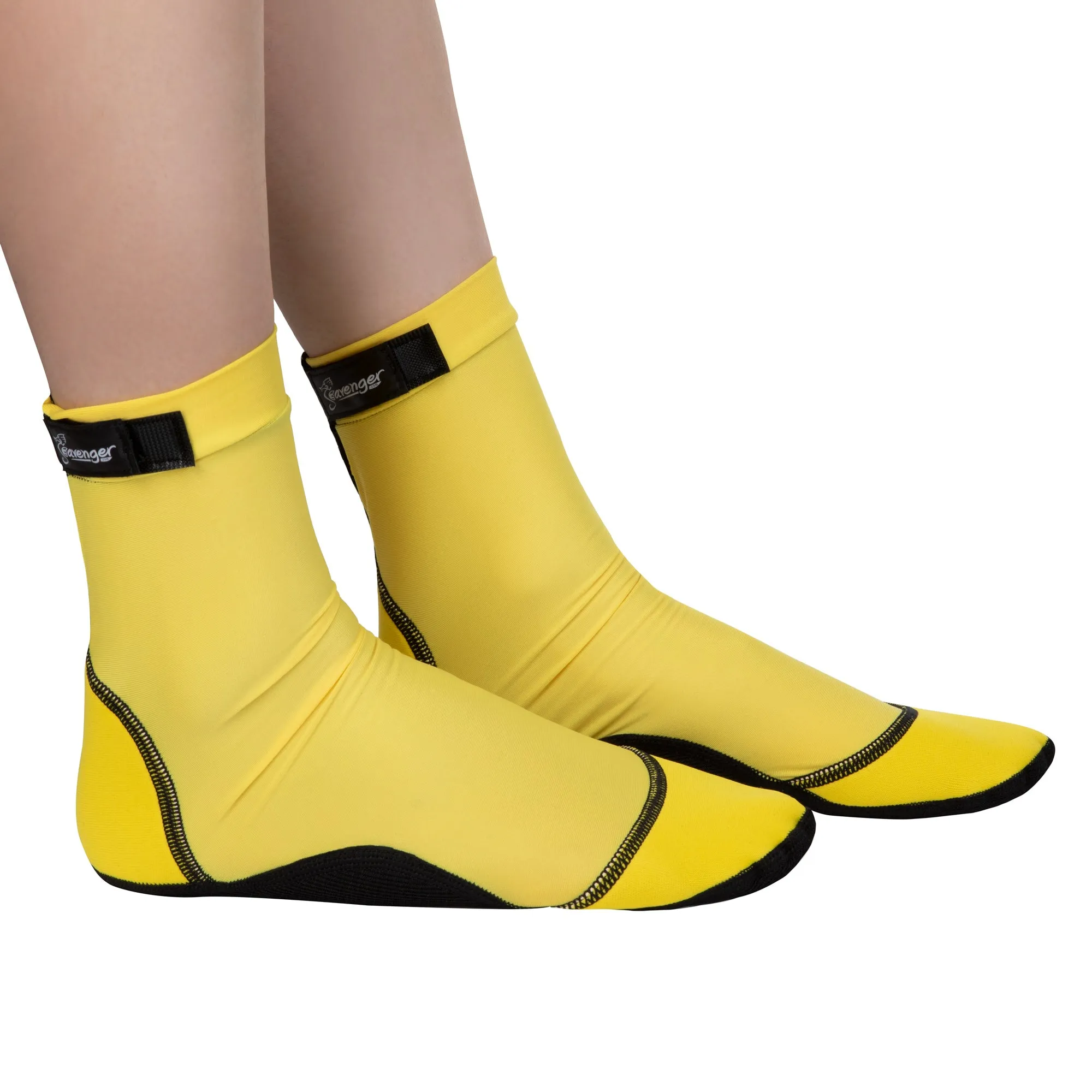 Tall SeaSnug Beach Socks - Yellow