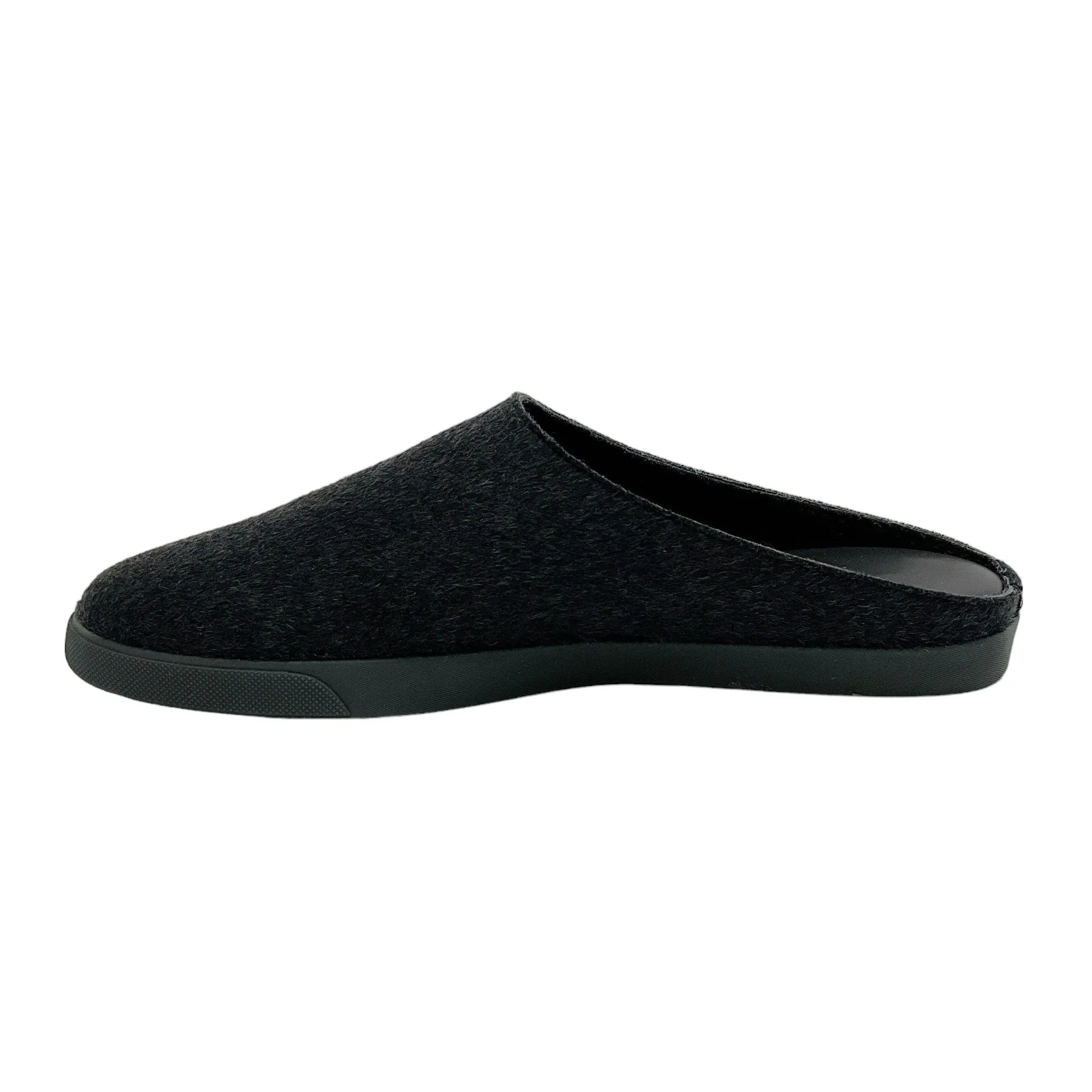 The Row Charcoal Wool Mules