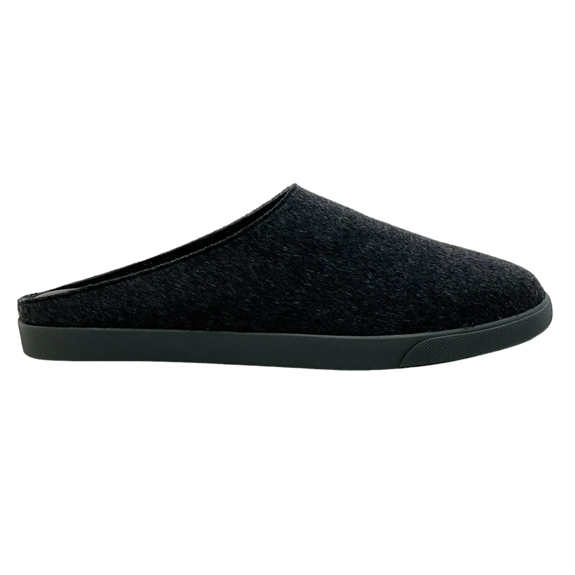 The Row Charcoal Wool Mules