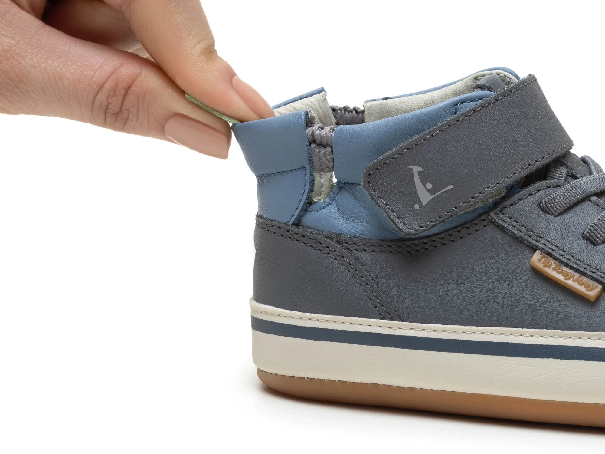 Tip Toey Joey Boy's Alley Casual Shoes - Slate Blue / Denim