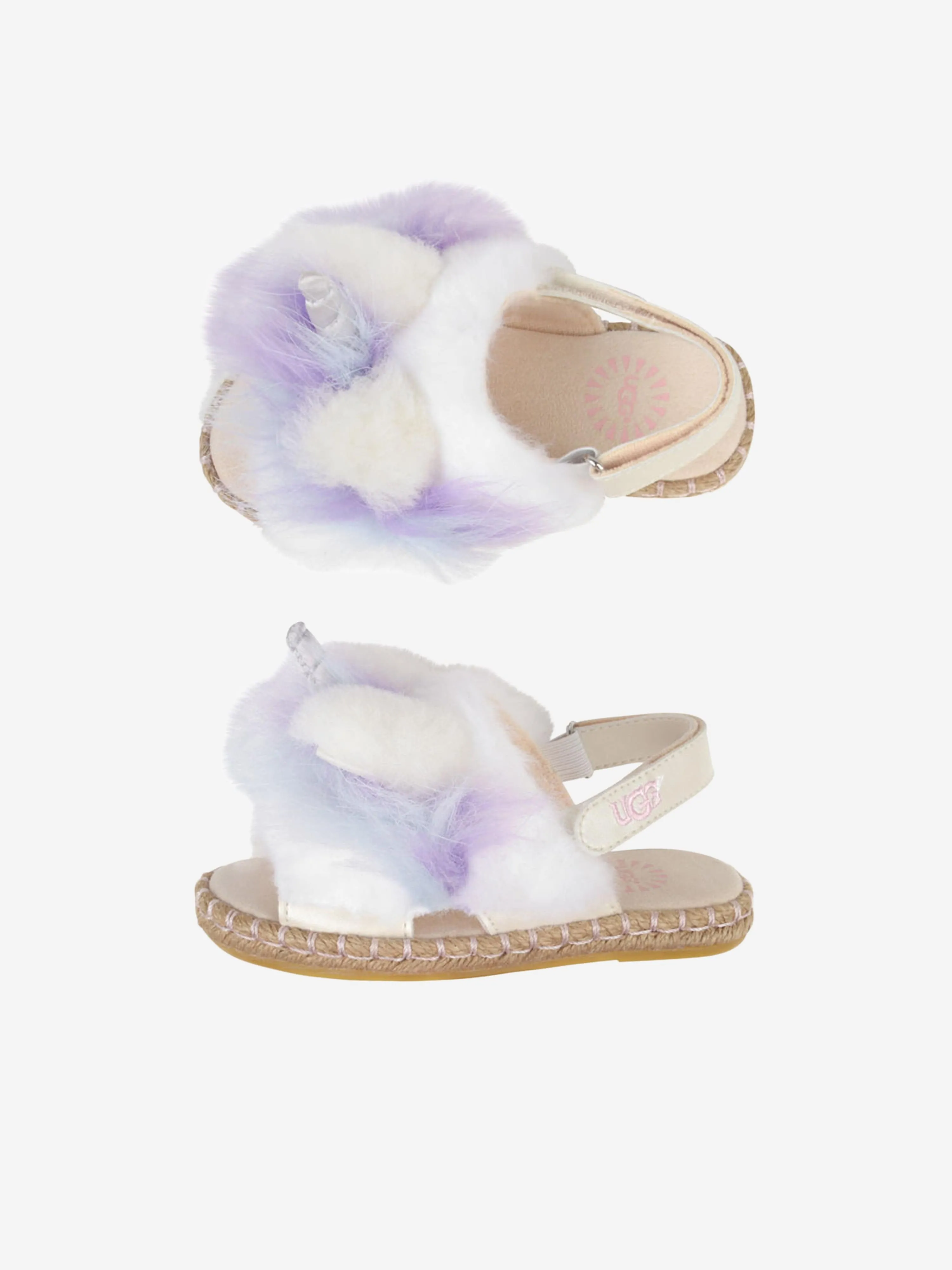 UGG AUSTRALIA RAINBOW UNICORN SANDALS