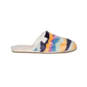 UGG Fluffette Mural Multicolor Slippers - Women's