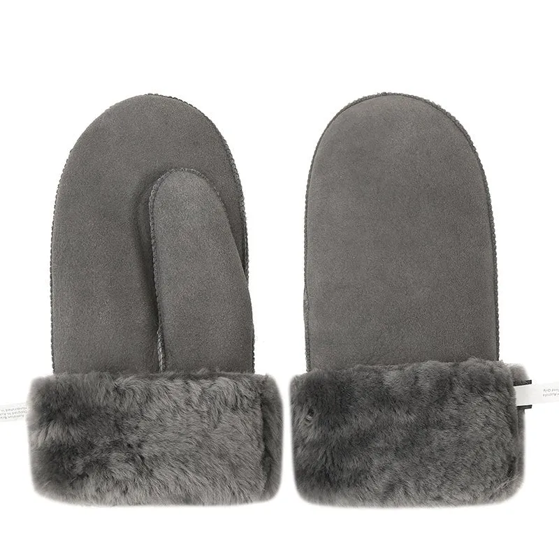 UGG Fluffy Sheepskin Mittens