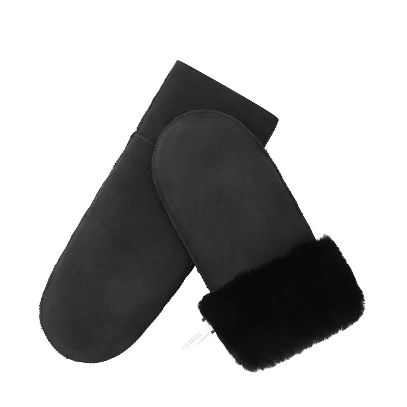 UGG Fluffy Sheepskin Mittens