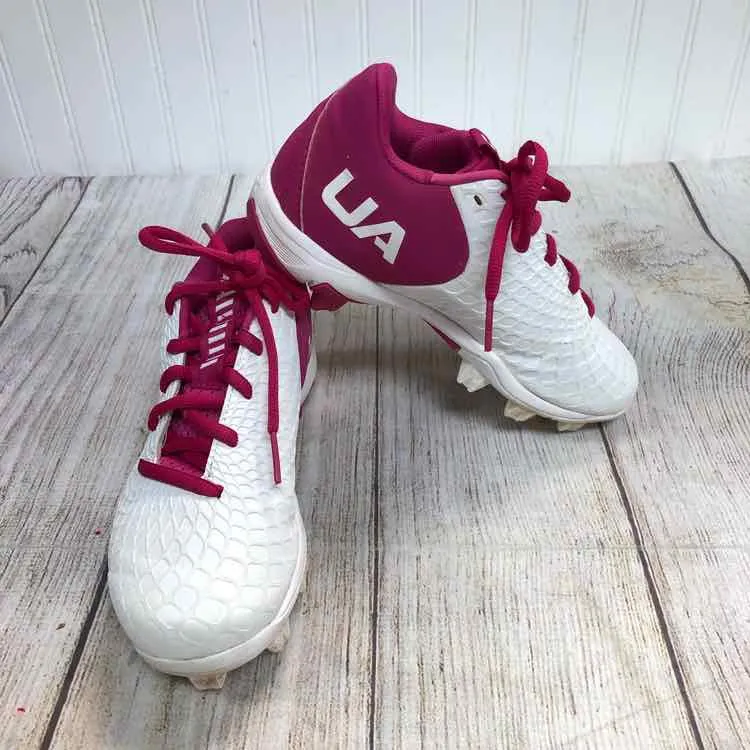 Under Armour Pink Size 1 Girls Cleats