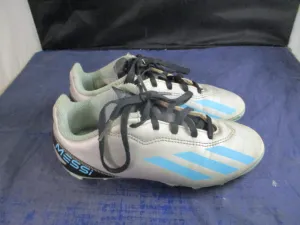 Used Adidas X Crazyfast Messi.4 Soccer Cleats Youth Size 2.5 - small wear