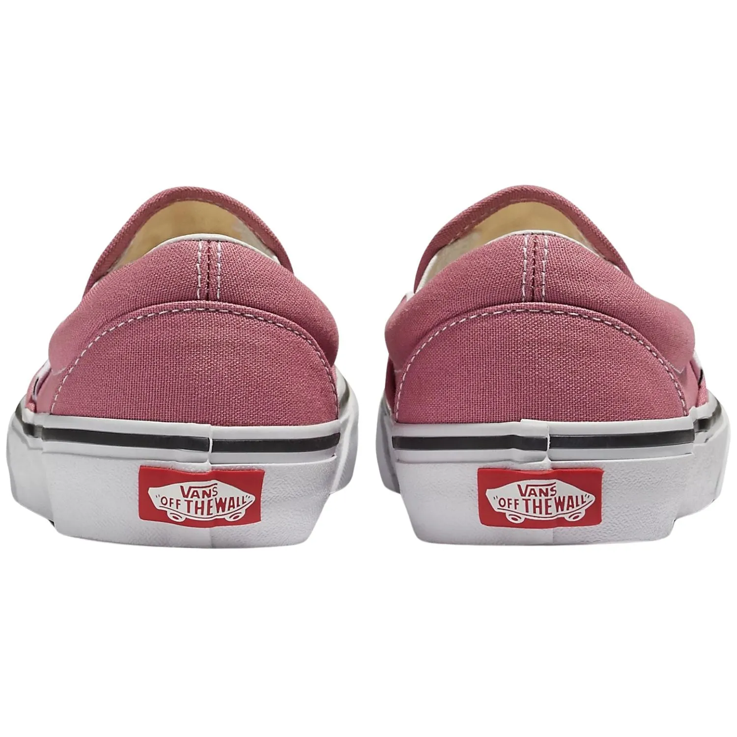 Vans Classic Slip-On Color Theory Checkerboard Foxglove Shoes - Women's