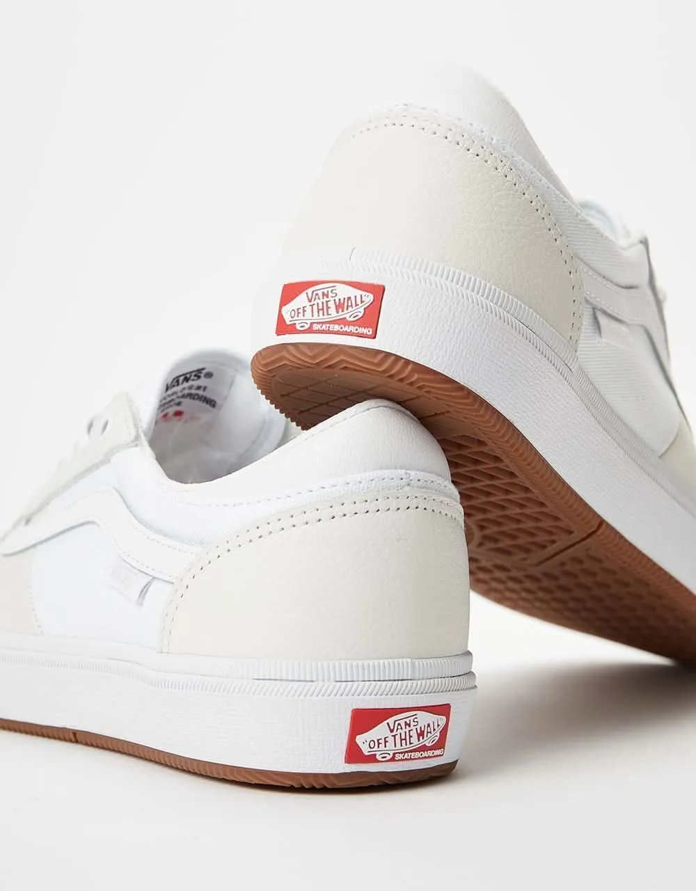 Vans Gilbert Crockett Skate Shoes - White/White