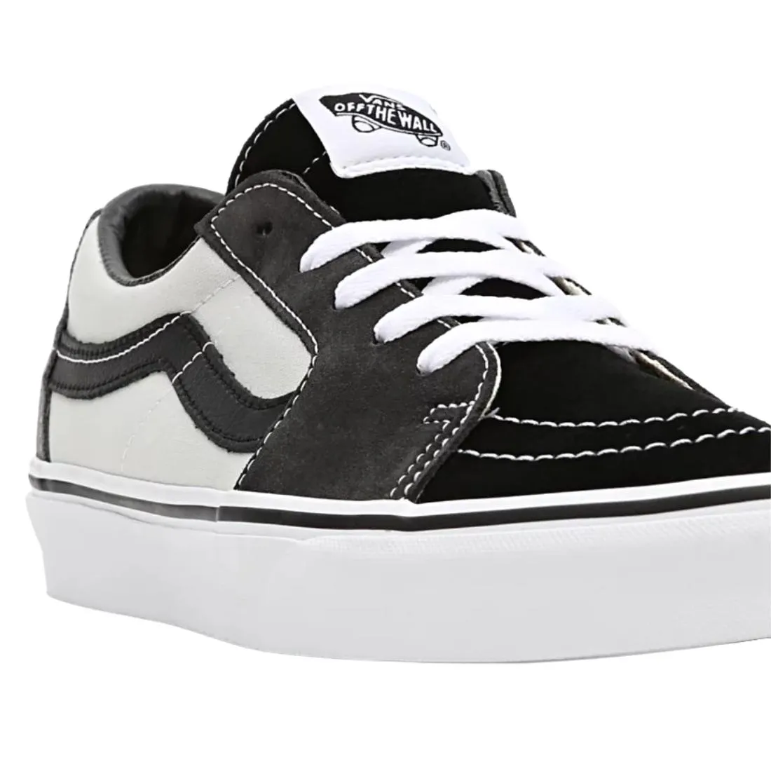 Vans Sk8-Low Skate Shoes - (Colourblock) Drizzle White