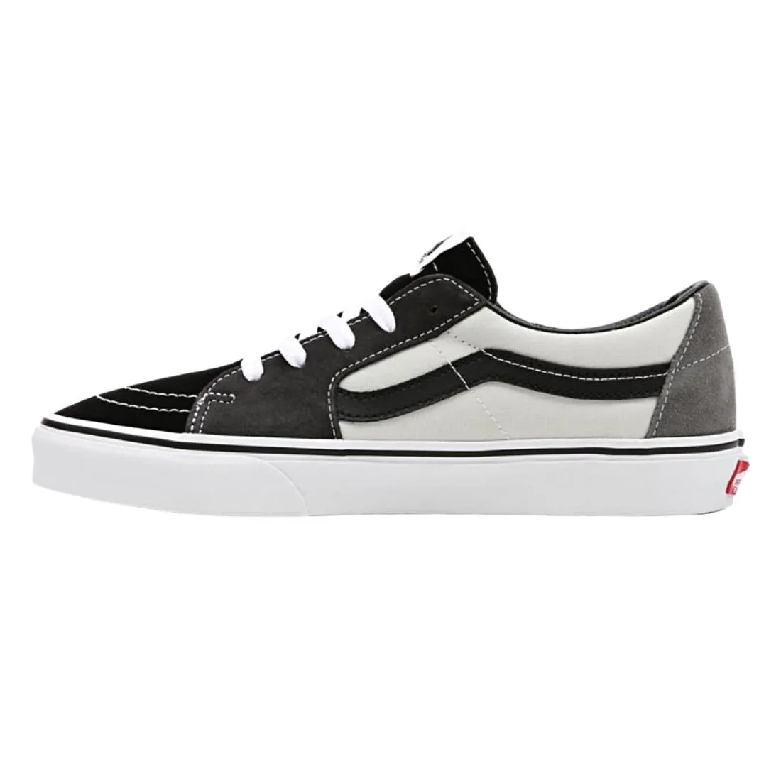 Vans Sk8-Low Skate Shoes - (Colourblock) Drizzle White