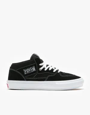 Vans Skate Half Cab Shoes - Black/White