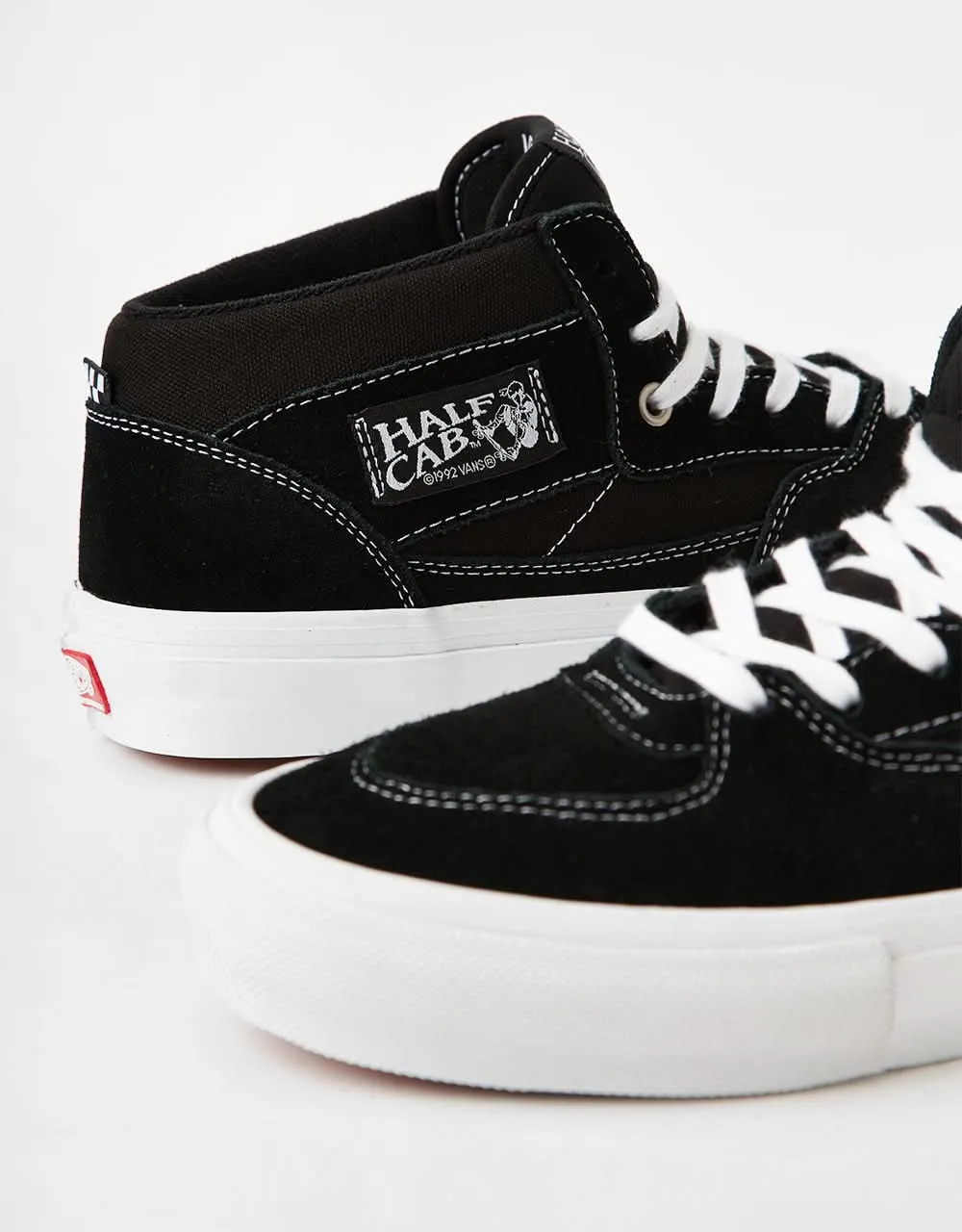 Vans Skate Half Cab Shoes - Black/White