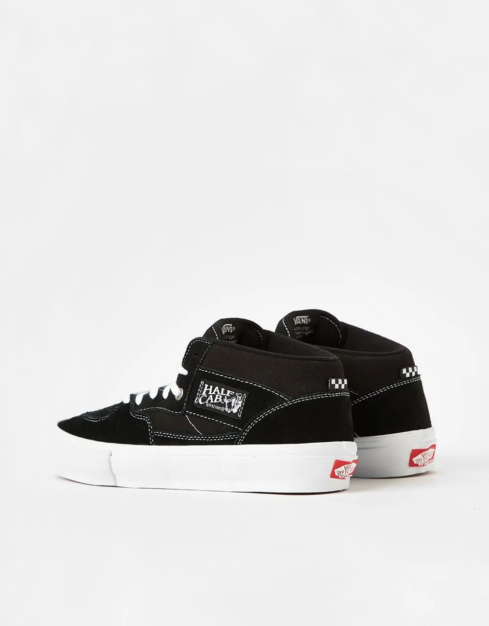 Vans Skate Half Cab Shoes - Black/White