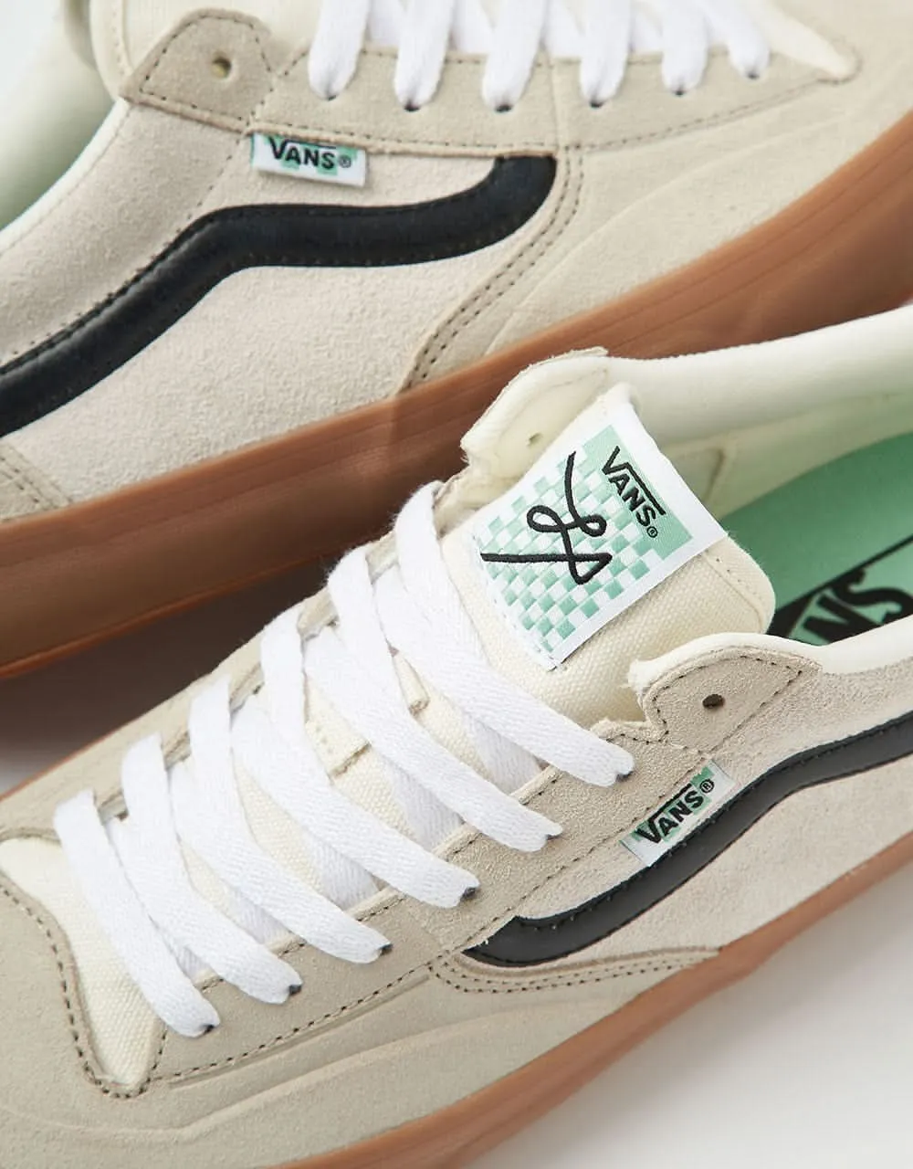 Vans Skate Lizzie Low Shoes - Marshmallow/Gum