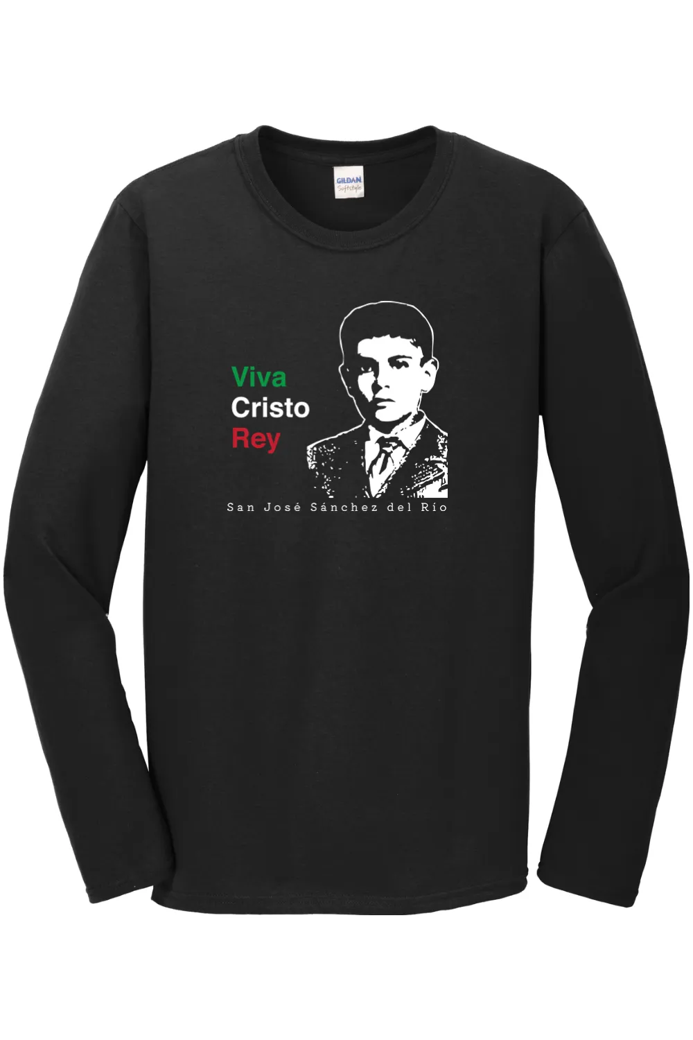 Viva Cristo Rey - St José Sánchez del Río Long Sleeve