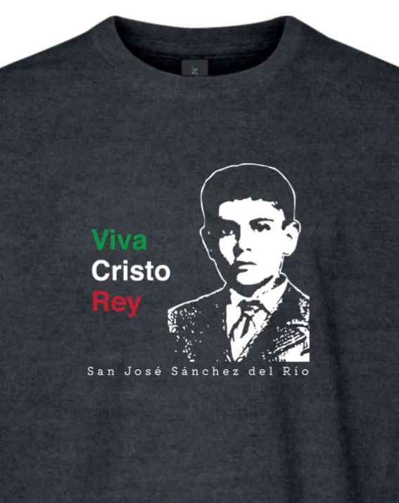 Viva Cristo Rey - St José Sánchez del Río Youth T-Shirt