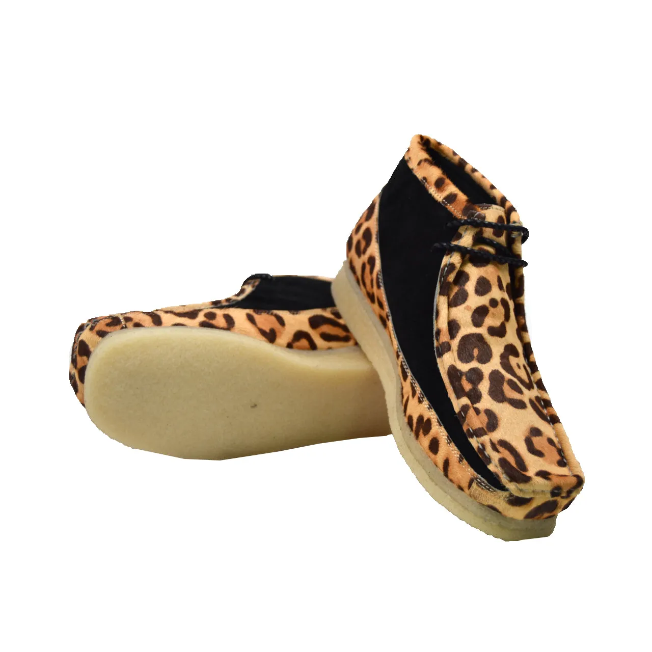 Walker Black Leopard Shoe - Sophistication and Edginess Combined