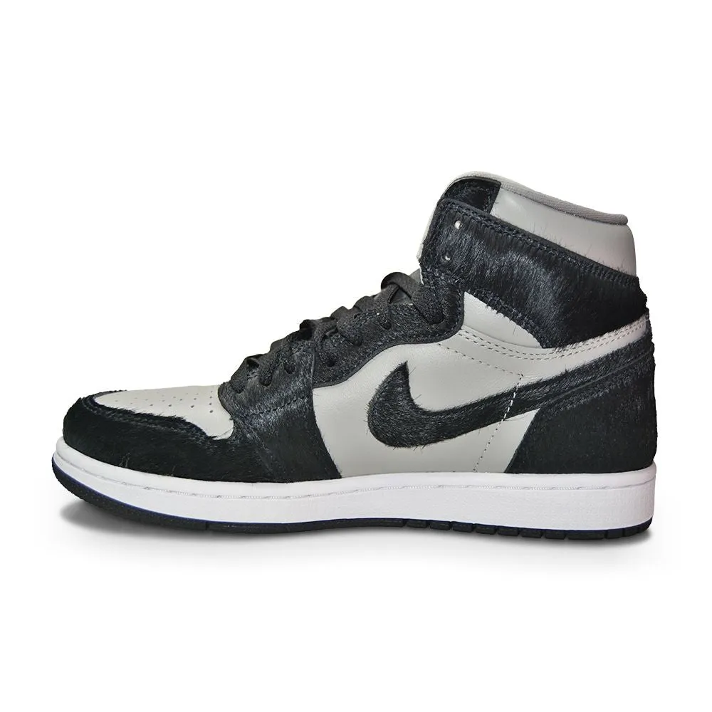 Women Nike Air Jordan 1 Retro High OG - DZ2523 001 - Medium Grey Black White