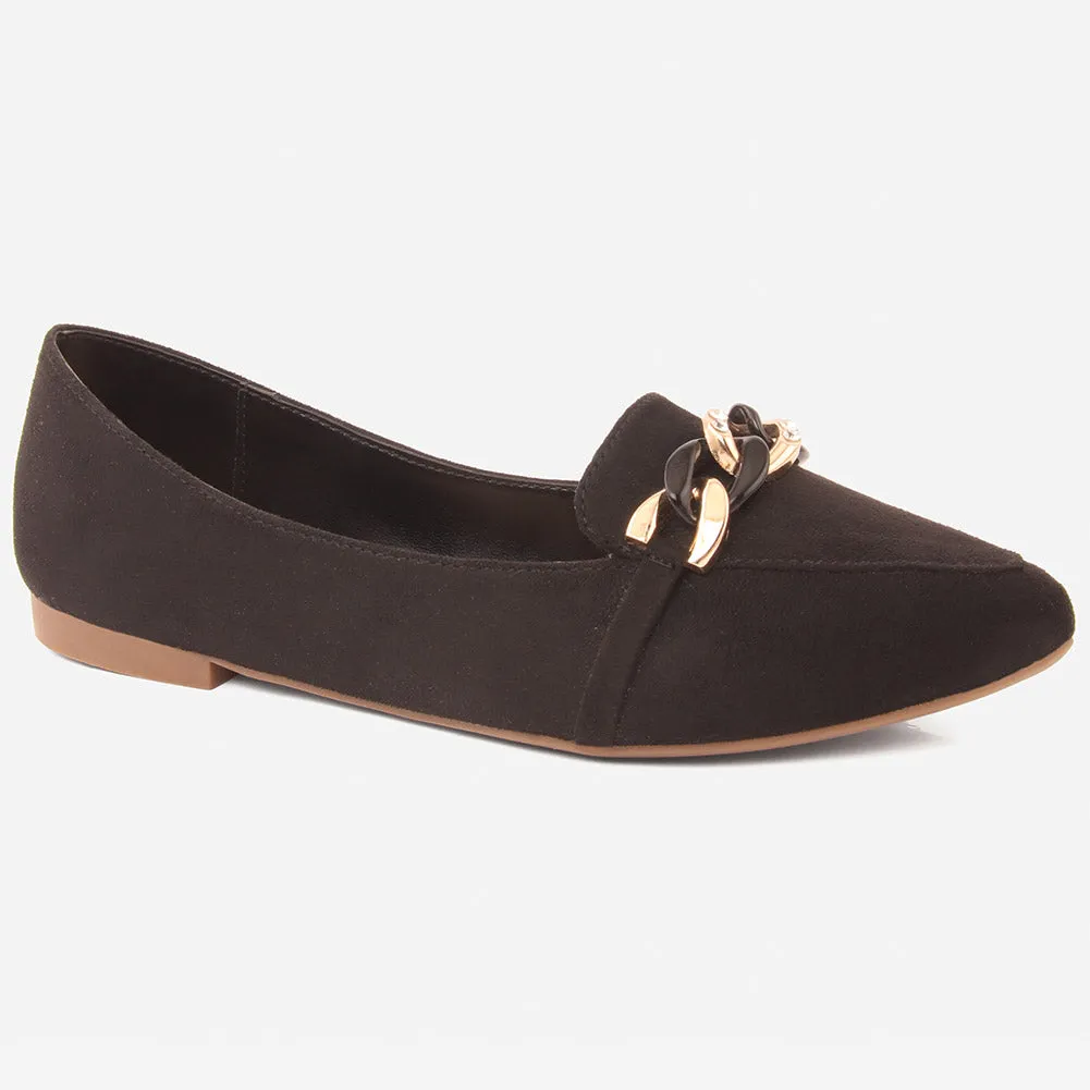 Women "TERRY" Slip On Ballerina