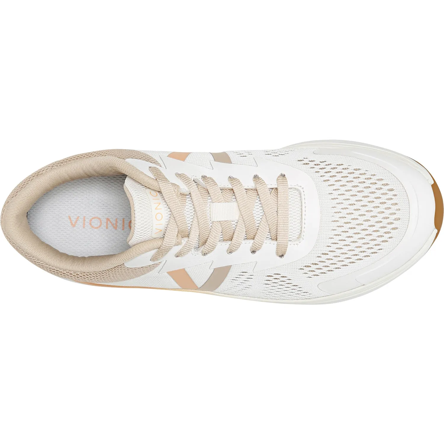 Women's Vionic Limitless Marshmallow/Apricot Fabric/Mesh